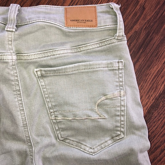 American Eagle Outfitters Denim - American Eagle Dusty Sage Jeans